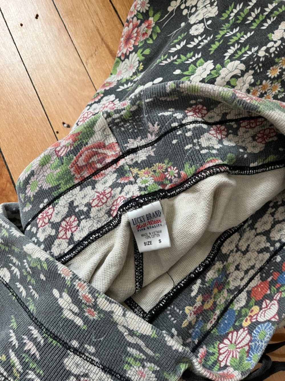 Lucky Brand Floral Sweatpants - Picture 5 of 8